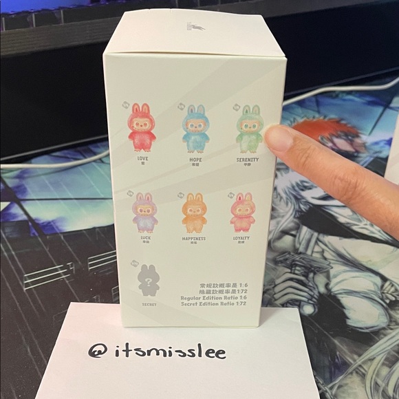 AUTHENTIC Pop Mart Big into Energy Labubu SERENITY - Picture 2 of 8